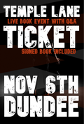 Temple Lane Book Event (SIGNED BOOK INCLUDED)